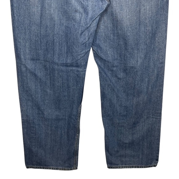 Levi's Men's 569 Loose Straight Fit Jeans Medium Wash Size 39W x 34L Cotton - Picture 5 of 13